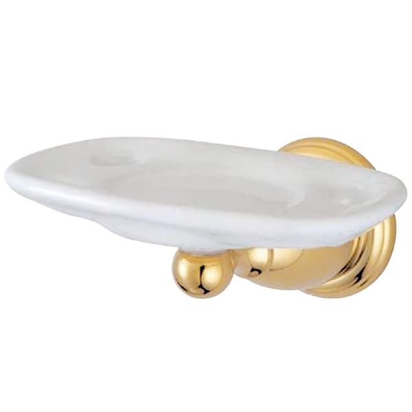 Heritage Toothbrush W/ Tumbler Holders, Polished Brass